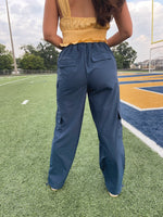 Gameday Parachute Cargo Pants - Navy