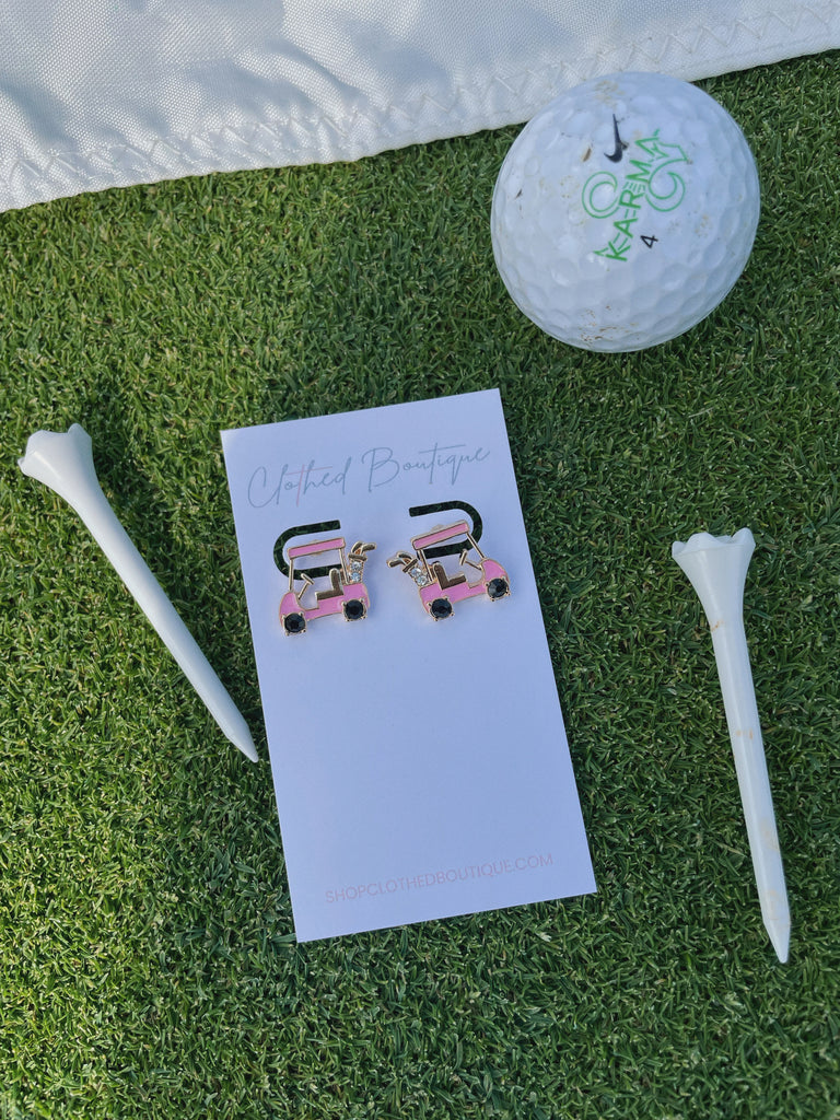 Tee Time Earrings