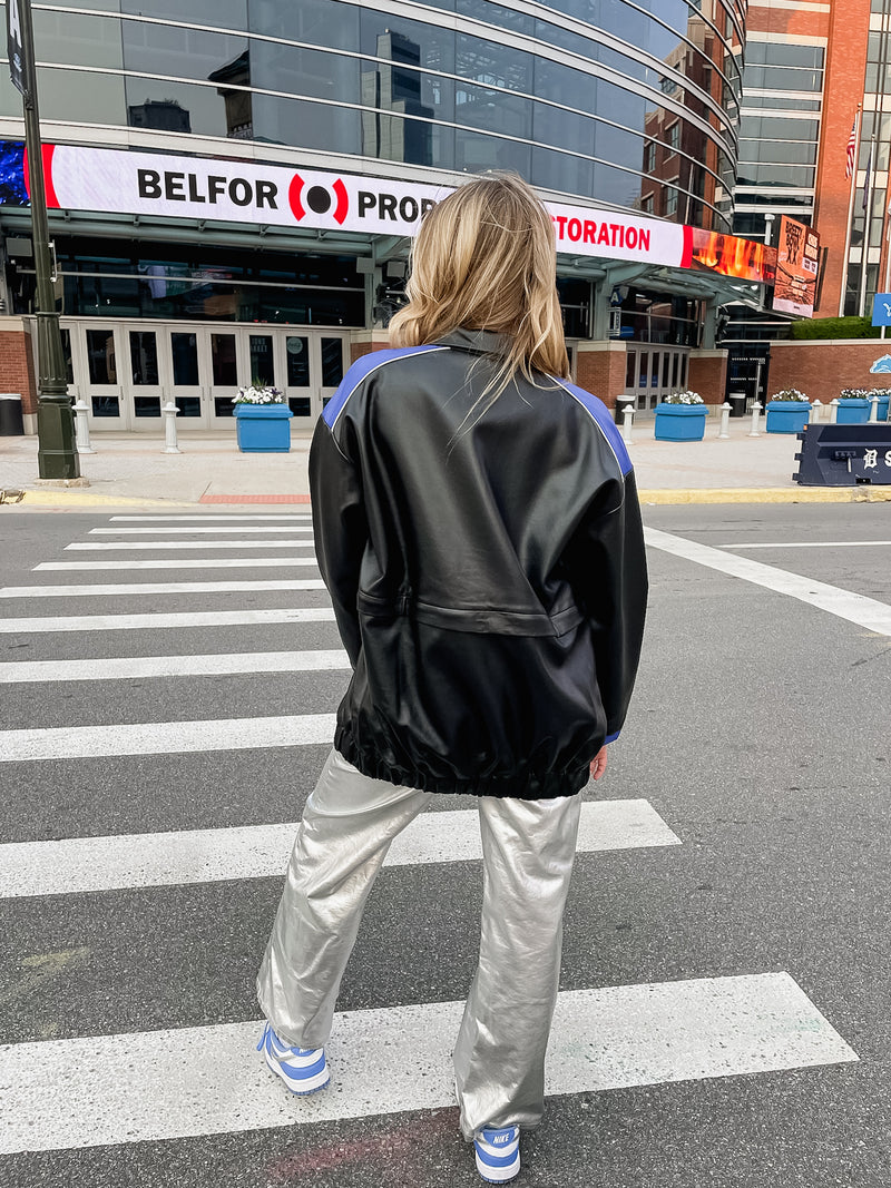 The Blue Zone Leather Jacket