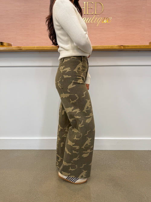 Calista Camo Pants