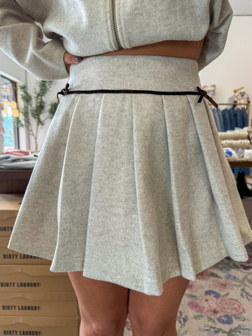 Sophie Stone Pleated Skirt