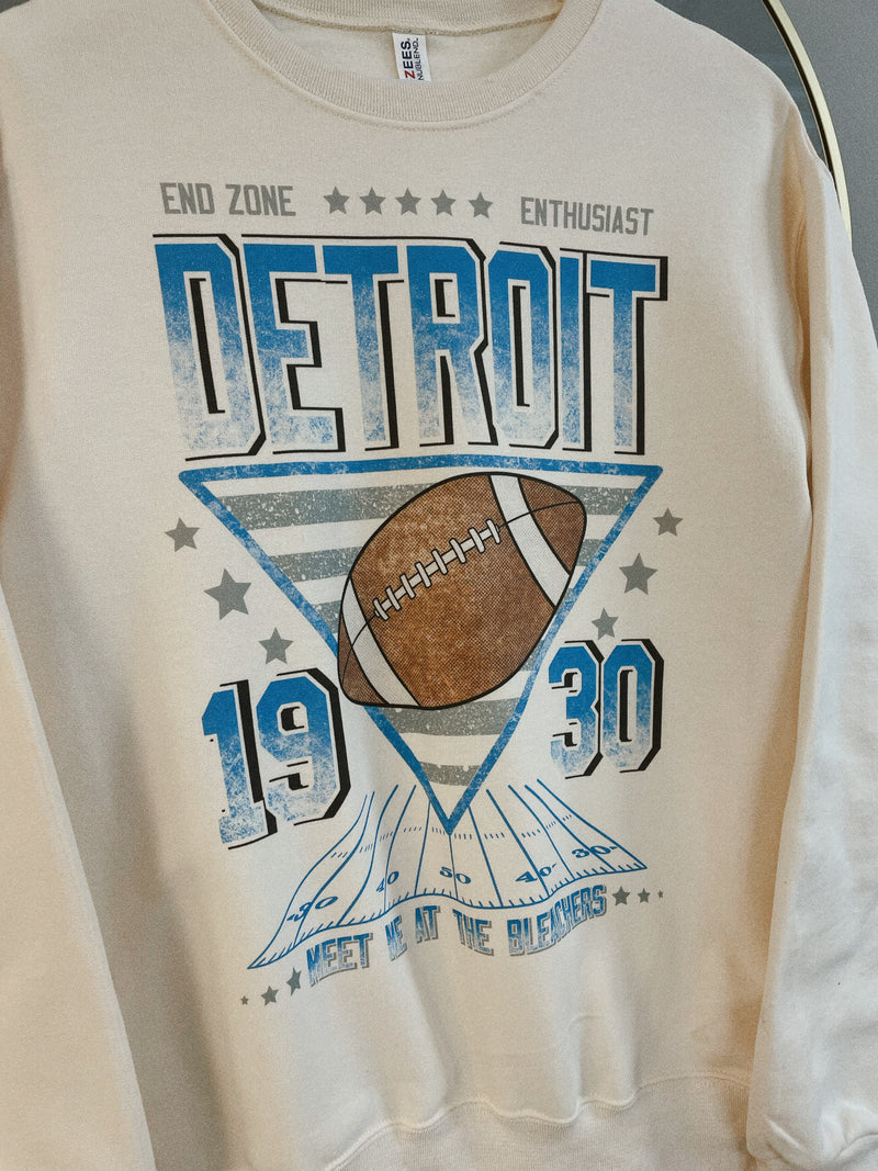 Detroit End Zone Sweatshirt