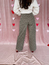 Wide Leg Leopard Pants