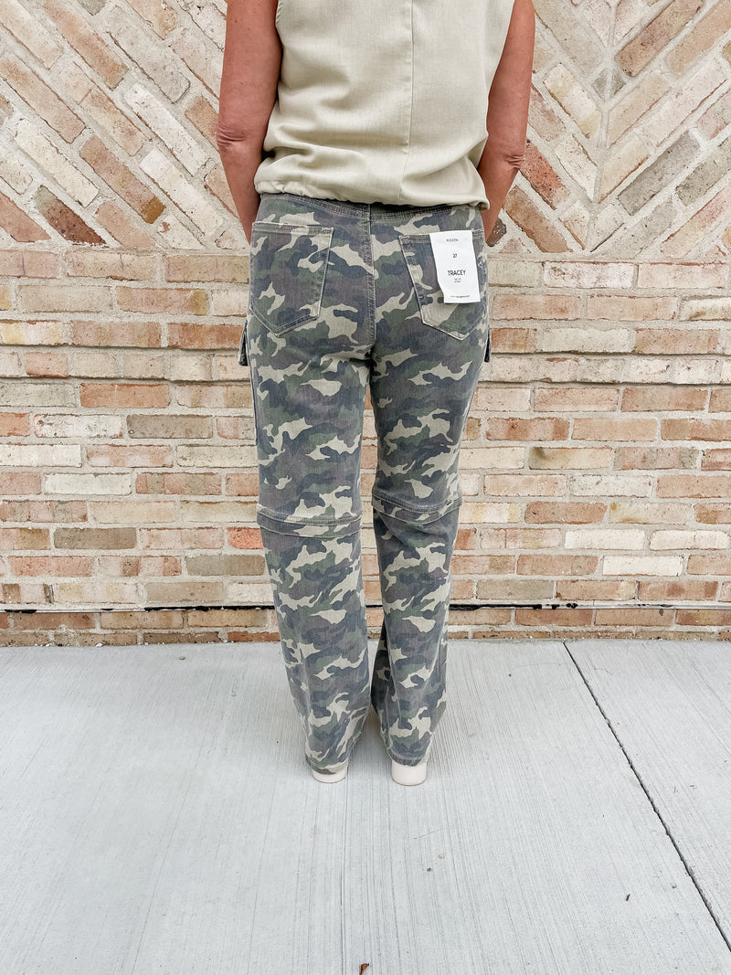 Tracey Camouflage Cargo Pants