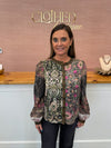 Poppy Patchwork Blouse