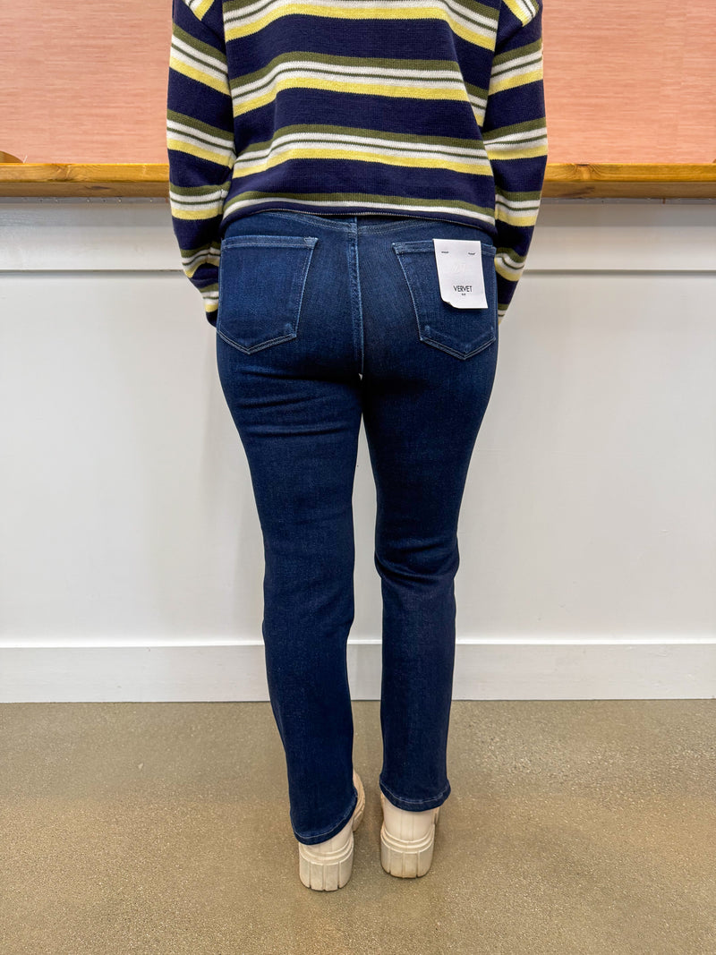 Glorious Joy Mid Rise Ankle Denim