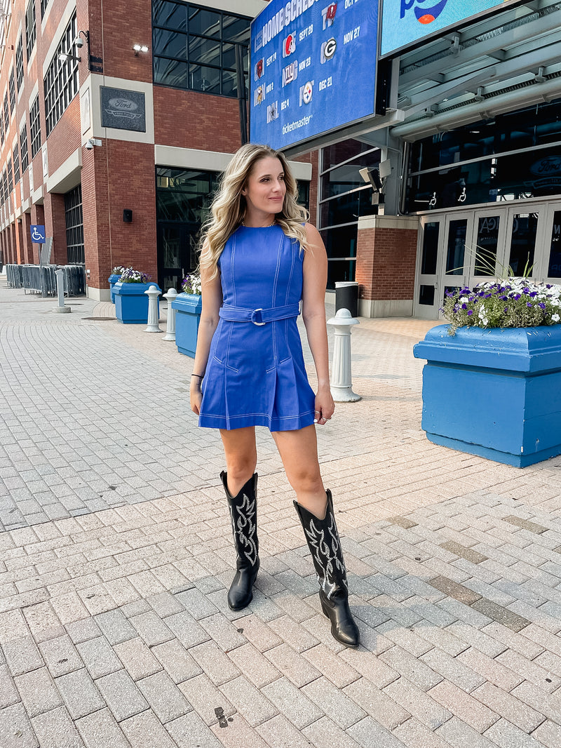 Ford Field Flare Dress