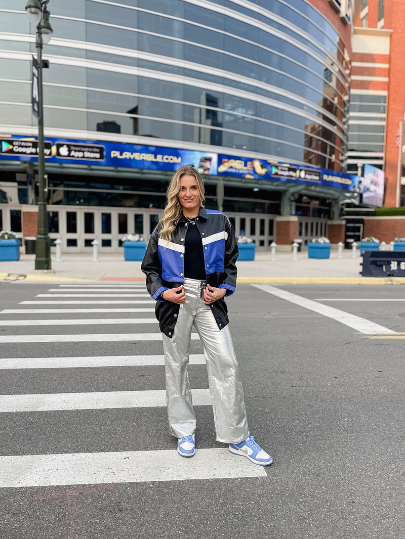 The Blue Zone Leather Jacket