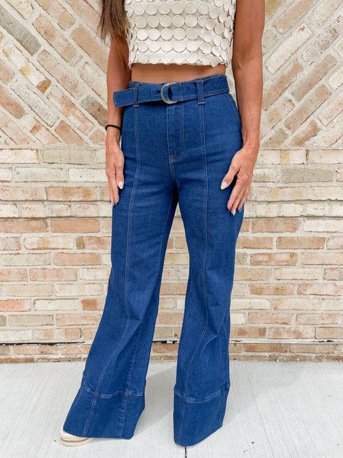 Daphne Denim Bootcut Pants