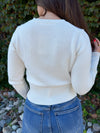 Mekalia Knit Cardigan - Ivory
