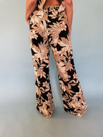 Faye Neutral Floral Pants