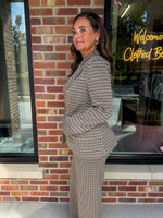 Holly Houndstooth Blazer