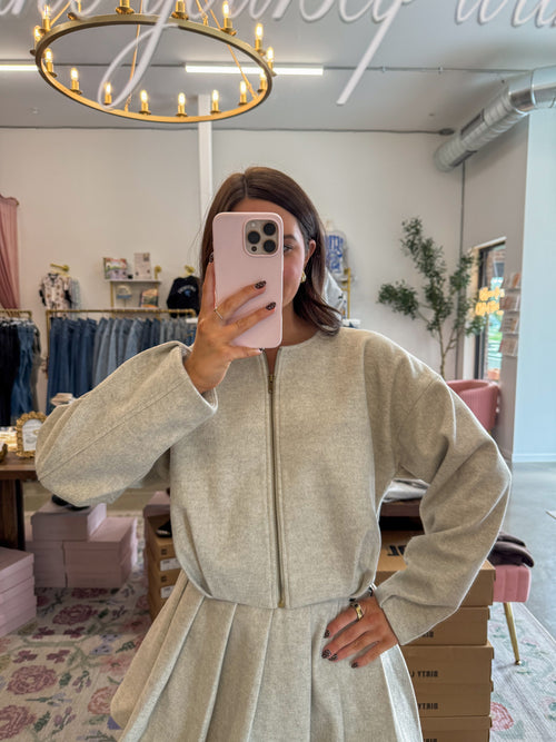 Sophie Stone Pleated Jacket