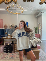 Reversible Mock Sweatshirt - Go Blue/Michigan