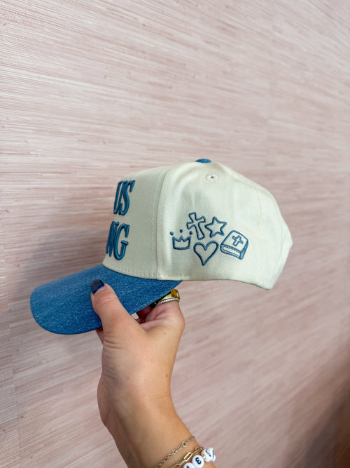"Jesus Is King" Trucker Hat
