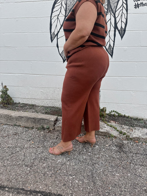 Toffee Sweater Pants | Curvy