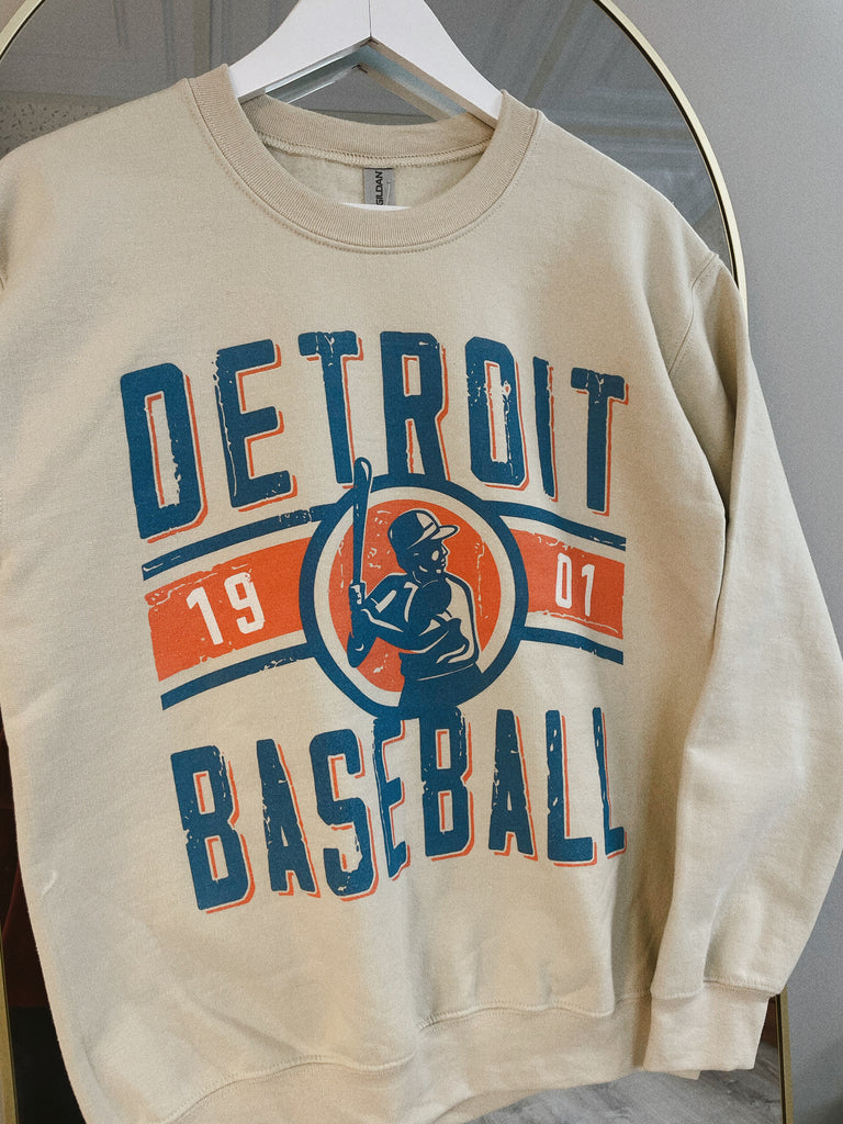 Detroit Baseball Sweatshirt