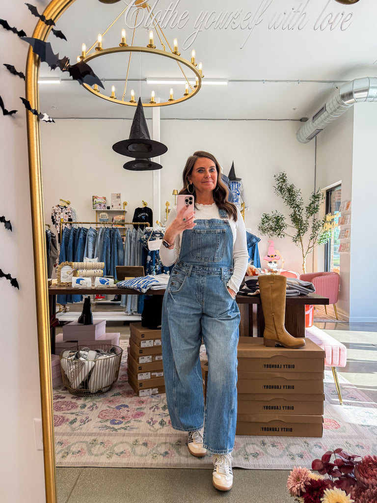 Brynlee Barrel Overalls