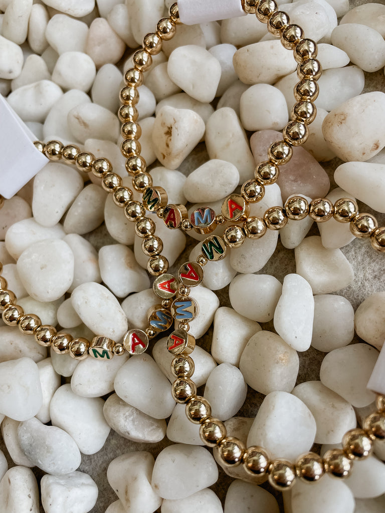 Mama Beaded Bracelet