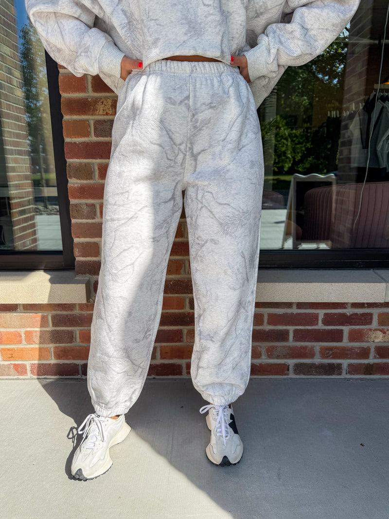 Hunting Season Light Wash Camo Joggers