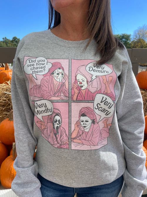 Demure Halloween Sweatshirt