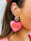 XOXO Pearl Detail Earrings