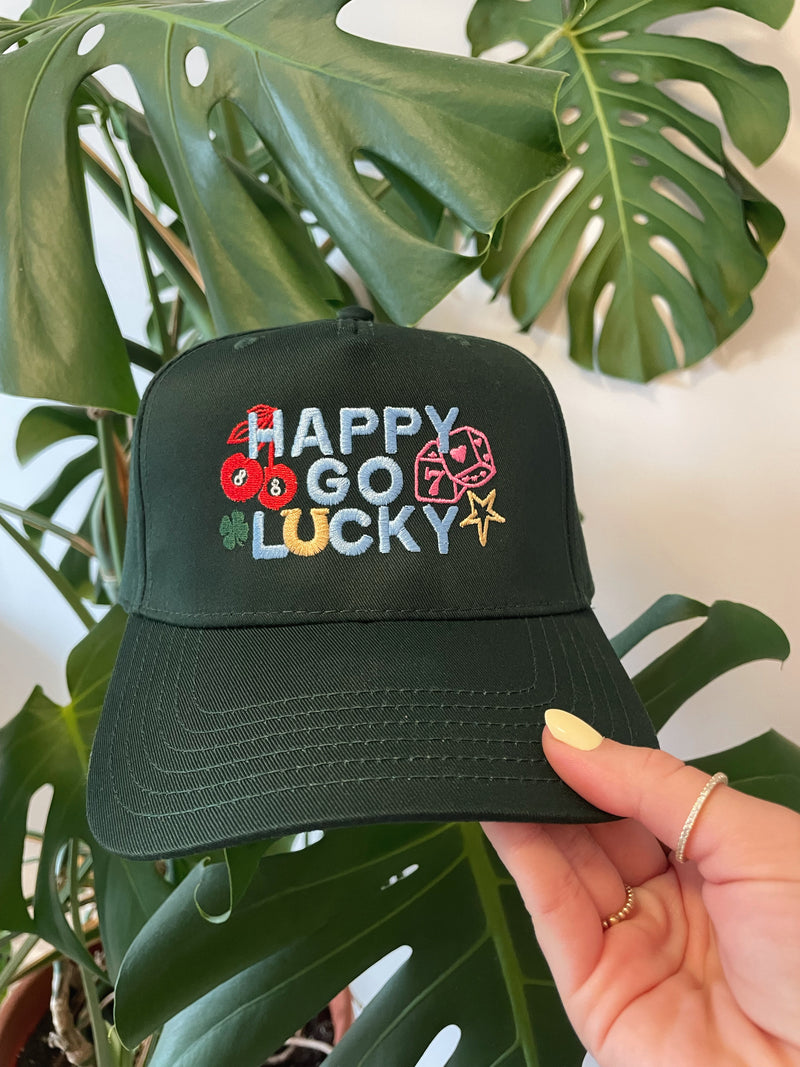 Happy Go Lucky Trucker Hat