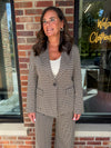 Holly Houndstooth Blazer