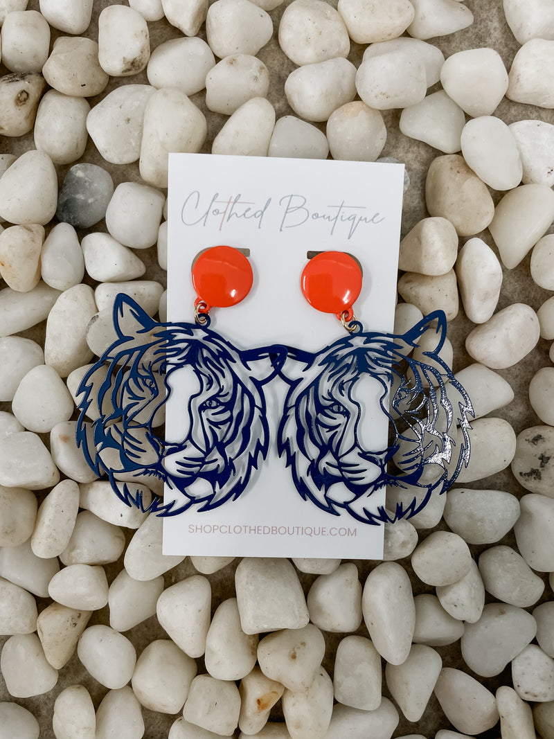 Tiger Drop Earrings
