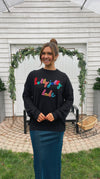 Holly Jolly Babe Sweater - Black