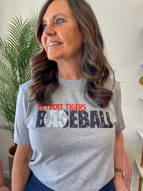 Detroit Tigers Baseball Tee