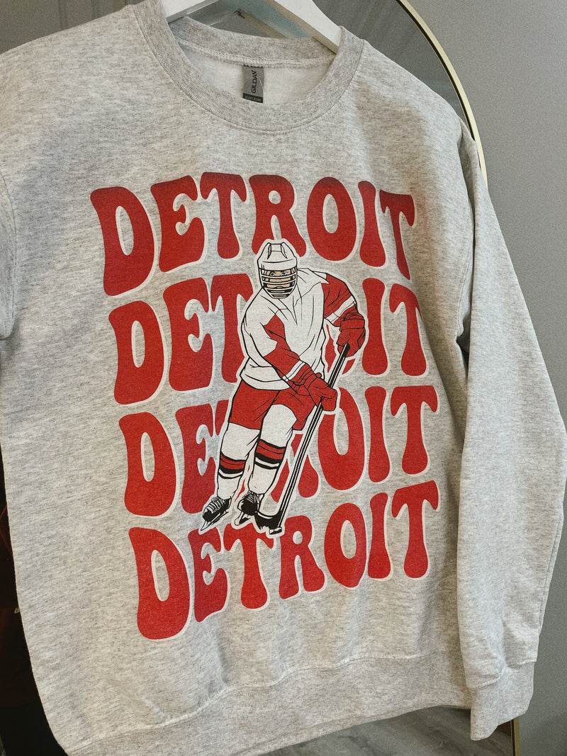 Detroit Hockey Sweatshirt