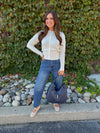 Mekalia Knit Cardigan - Ivory