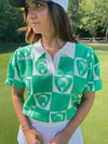 Golf Ball Terry Knit Shirt