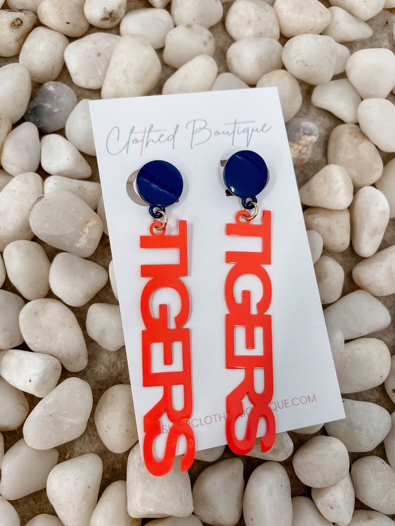 "TIGERS" Earrings