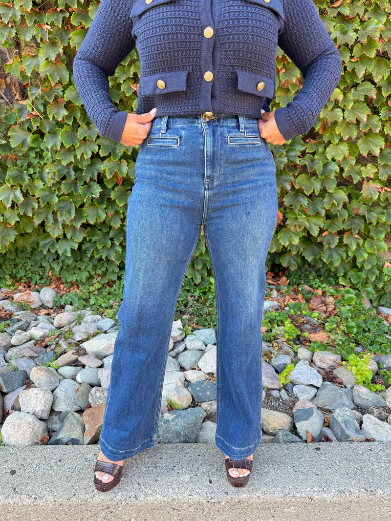 Parker Pocket Detail Denim