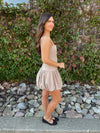 Taupe Bubble Dress