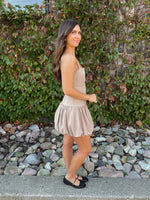 Taupe Bubble Dress