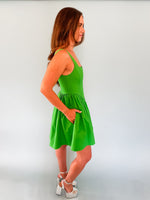 Kelly Green Corset Dress