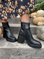 Adriel Black Booties