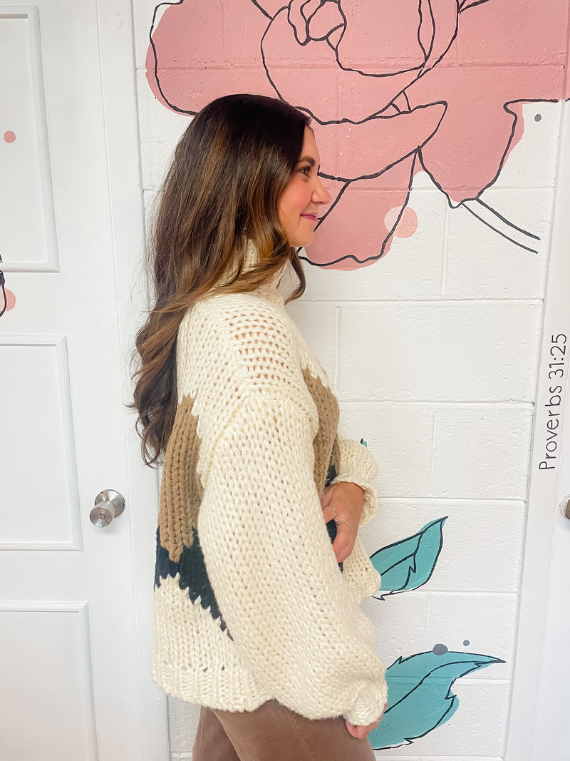 Neutrals Chunky Knit Sweater