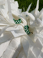 Go Green Checkered Hoops