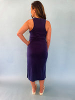 United Navy Midi Dress