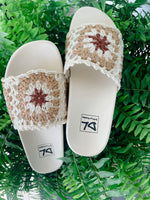 Worble Crochet Platform Sandals