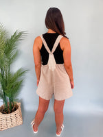 Heather Grey Terry Knit Romper