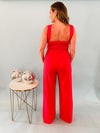 Red O Ring Jumpsuit