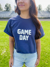 "Game Day" Cropped Tee