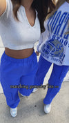 Honolulu Blue Cargo Joggers