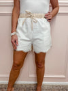 Love in Santorini Eyelet Shorts