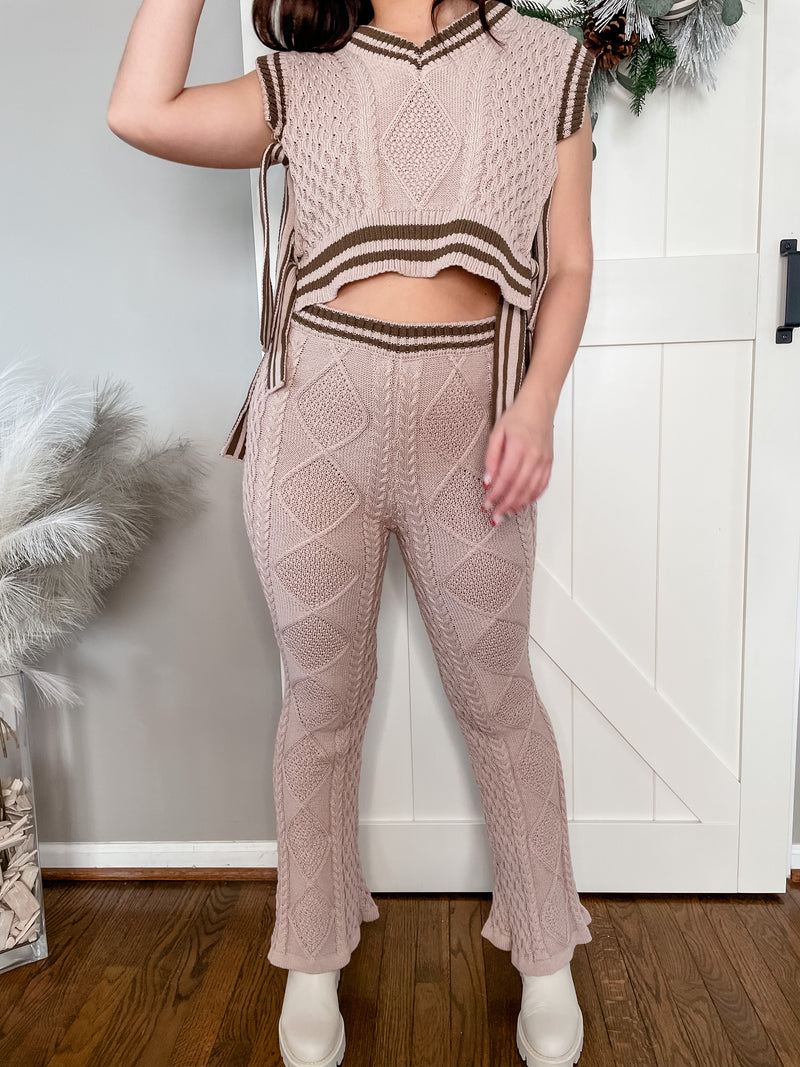 Knockout Knit Sweater Pants